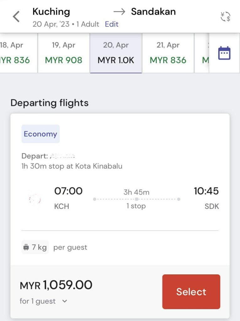 Pelajar Rasa Terbeban Balik Raya, Tiket Penerbangan Dari Kuching Ke Sandakan Cecah RM 1,000