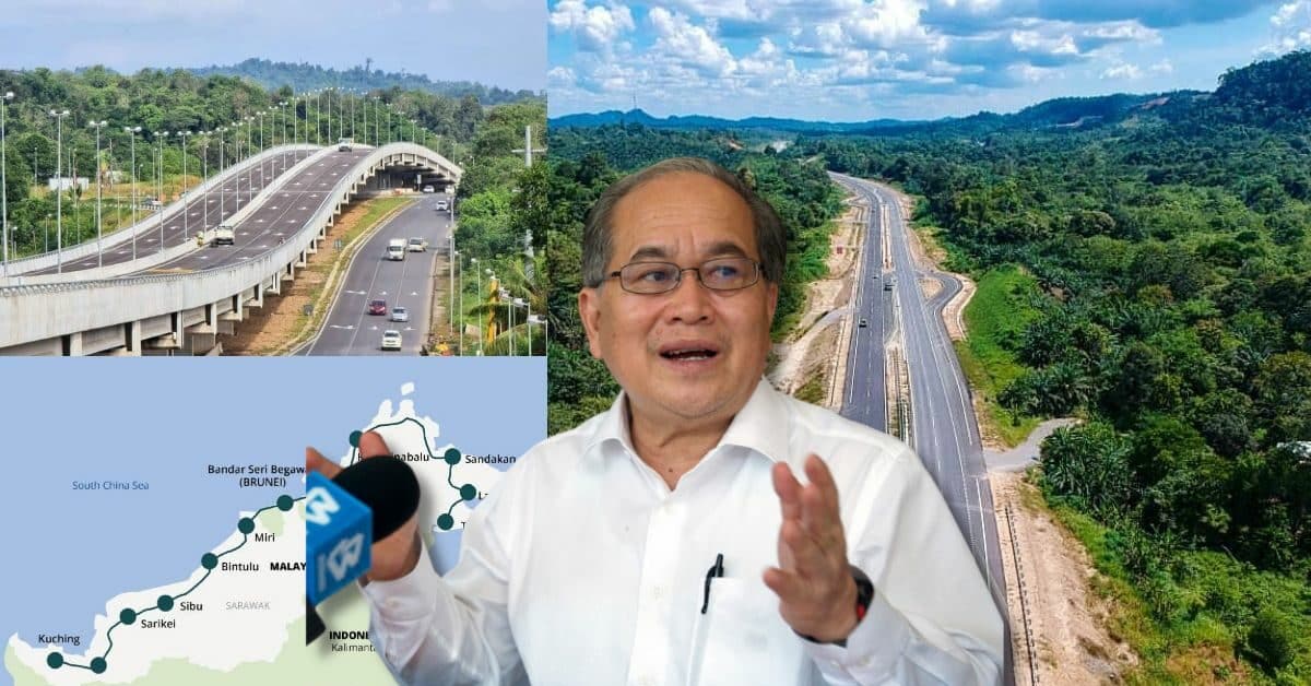 11 Bahagian Sudah Siap, Projek Jalan Pan Borneo Kini Capai 94 Peratus Setakat Ini
