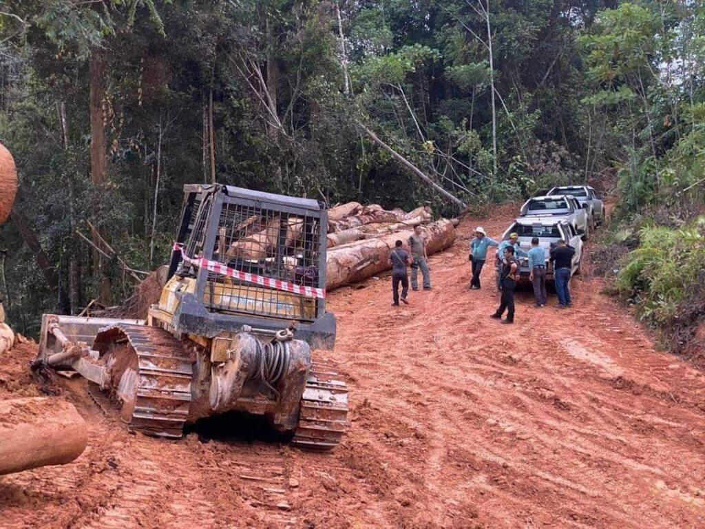 Kerajaan Sarawak Berjaya Rampas Kayu Balak Haram Bernilai Lebih RM4 Juta