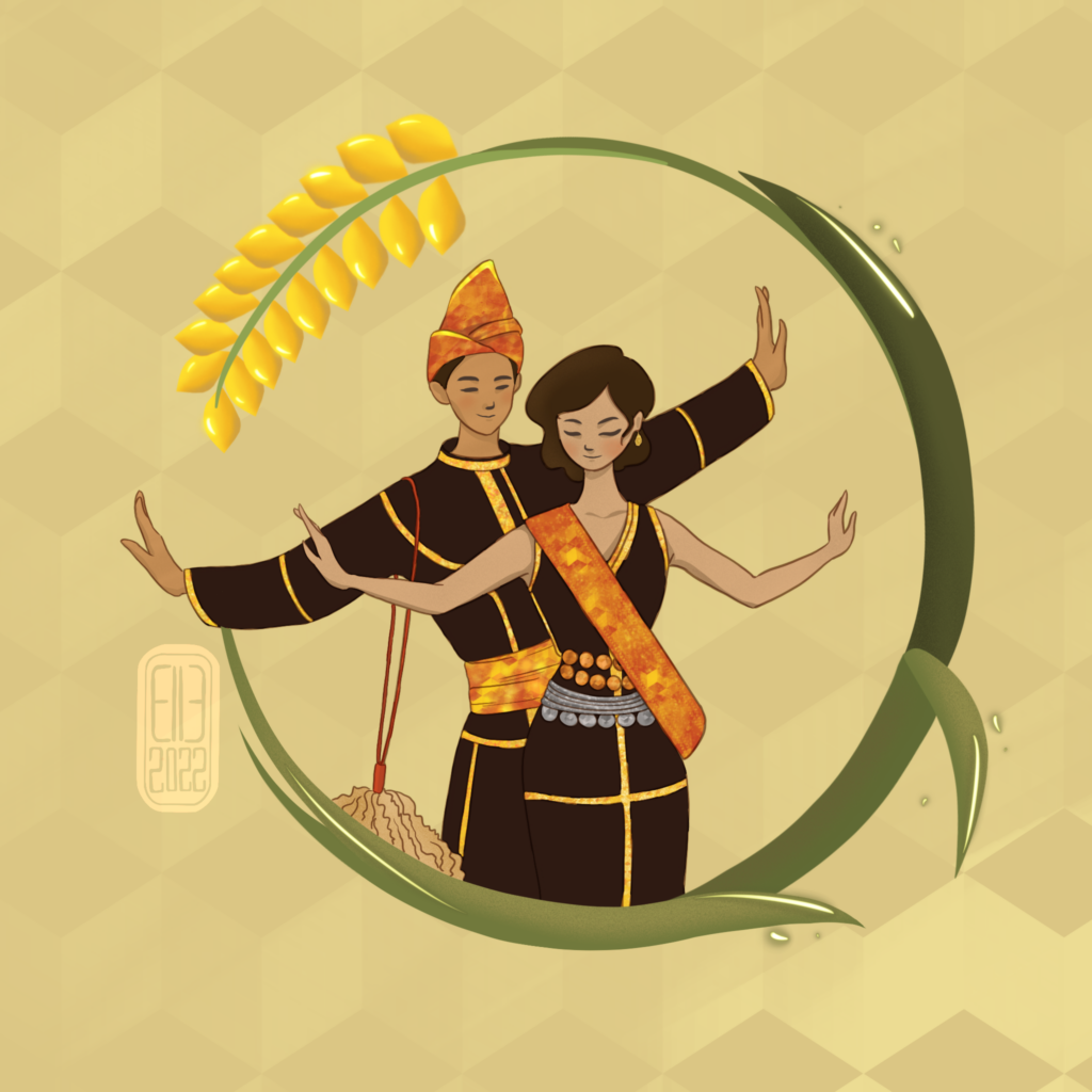 Pemilik Lukisan Kecewa, Hasil Seni Disalahguna Untuk Promosi Perayaan Gawai Di Sarawak