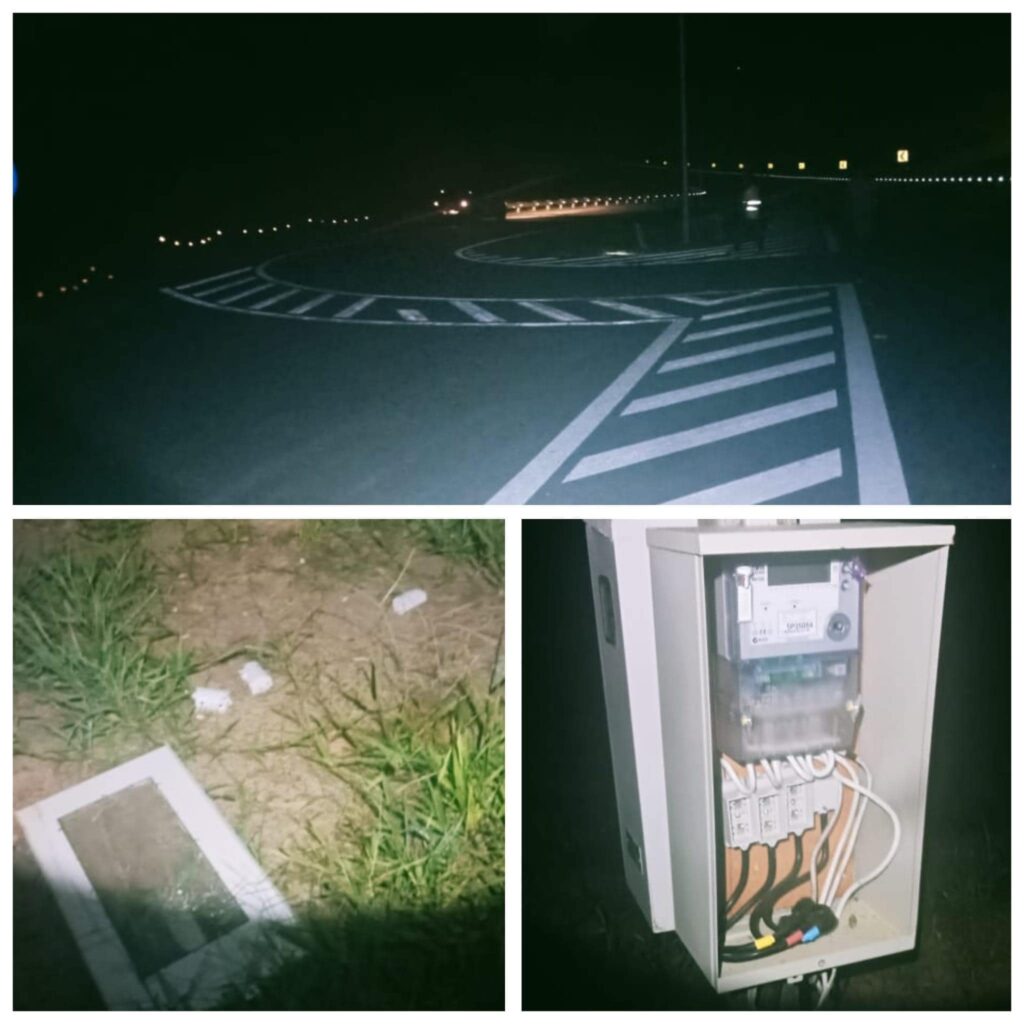 Pusingan P Gelap Di Jalan Bintulu Miri, Tular Perilaku Vandalisme Di Jalan Pan Borneo