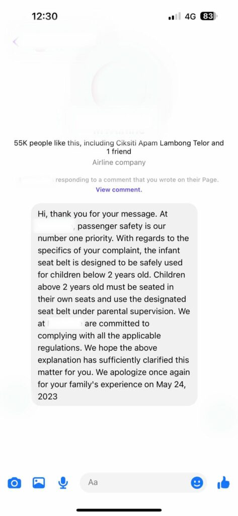 Anak Hampir Dihalau Dari Pesawat, Netizen Kongsi Pengalaman Pahit Terbang Dengan 'Airline' Ini