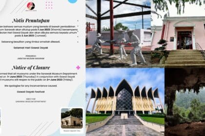 6 Muzium Di Sarawak Bakal Ditutup Esok Sempena Sambutan Hari Gawai