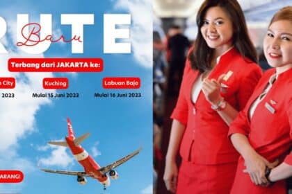 Ada Laluan Baru, AirAsia Akan Tawar 'Direct Route' Ke Jakarta Dari Kuching Mulai 15 Jun 2023