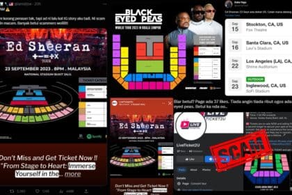 Awas Scammer Kini Target Jual Tiket Konsert, Individu Ini Minta Orang Ramai Berwaspada