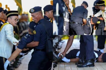 Bantu Angkat Anggota PGA Rebah Ketika Perbarisan, Tindakan ADUN Nangka Ini Dipuji Netizen