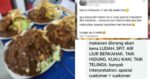 Berang Dapat Review 'Jujur', Owner Restoran Bangga Dedah Ludah Makanan Influencer Di FB