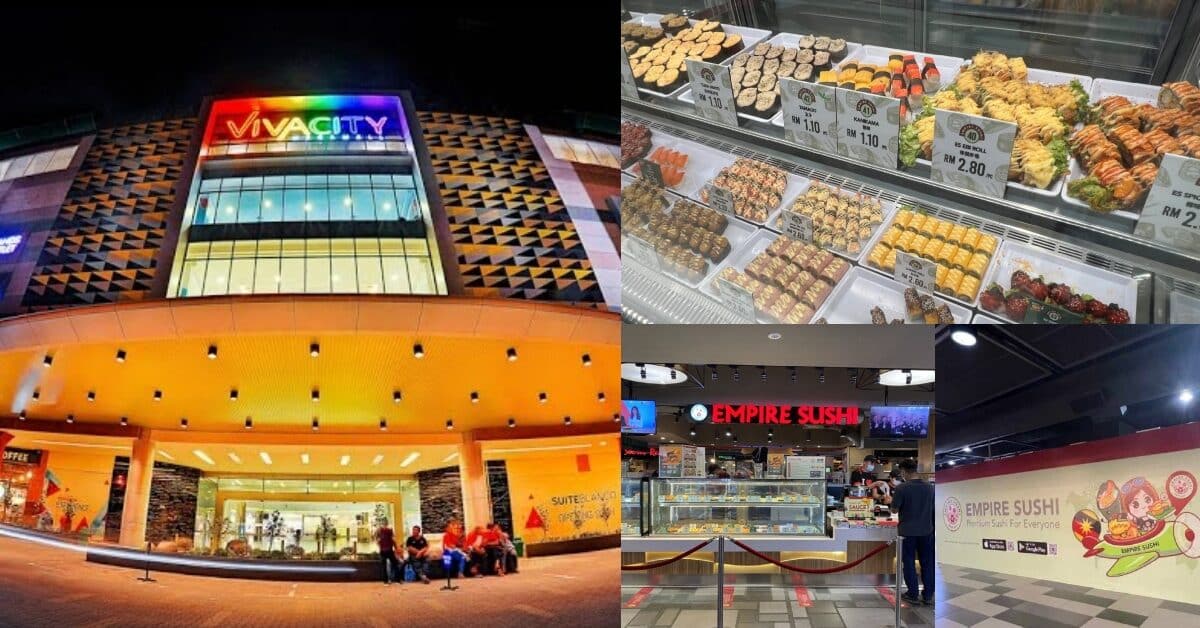 Berita Baik, Empire Sushi Bakal Buka Cawangan Pertama Sarawak Di Vivacity Megamall