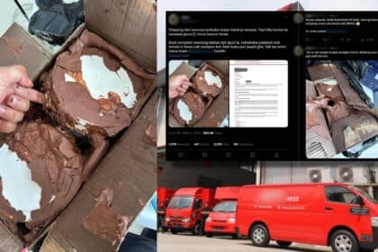 Bila Hantar Ke Sarawak Terus Hancur Teruk, Individu Ini Luah Kesal Terhadap Servis Kurier Yang Cuai