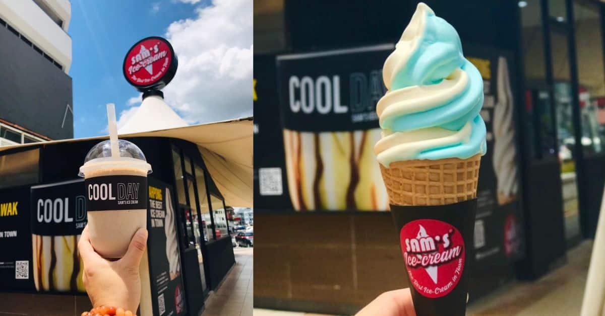 Buka Cawangan Baru, Sam's Ice Cream Kini Ada Di Sarawak Plaza