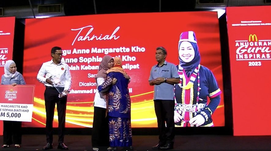 Sampai Buat Menteri Pendidikan Sebak, Guru Dari Lawas Dinobat Anugerah Guru Inspirasi McDonald's 2023