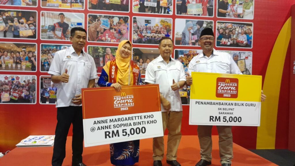 Sampai Buat Menteri Pendidikan Sebak, Guru Dari Lawas Dinobat Anugerah Guru Inspirasi McDonald's 2023