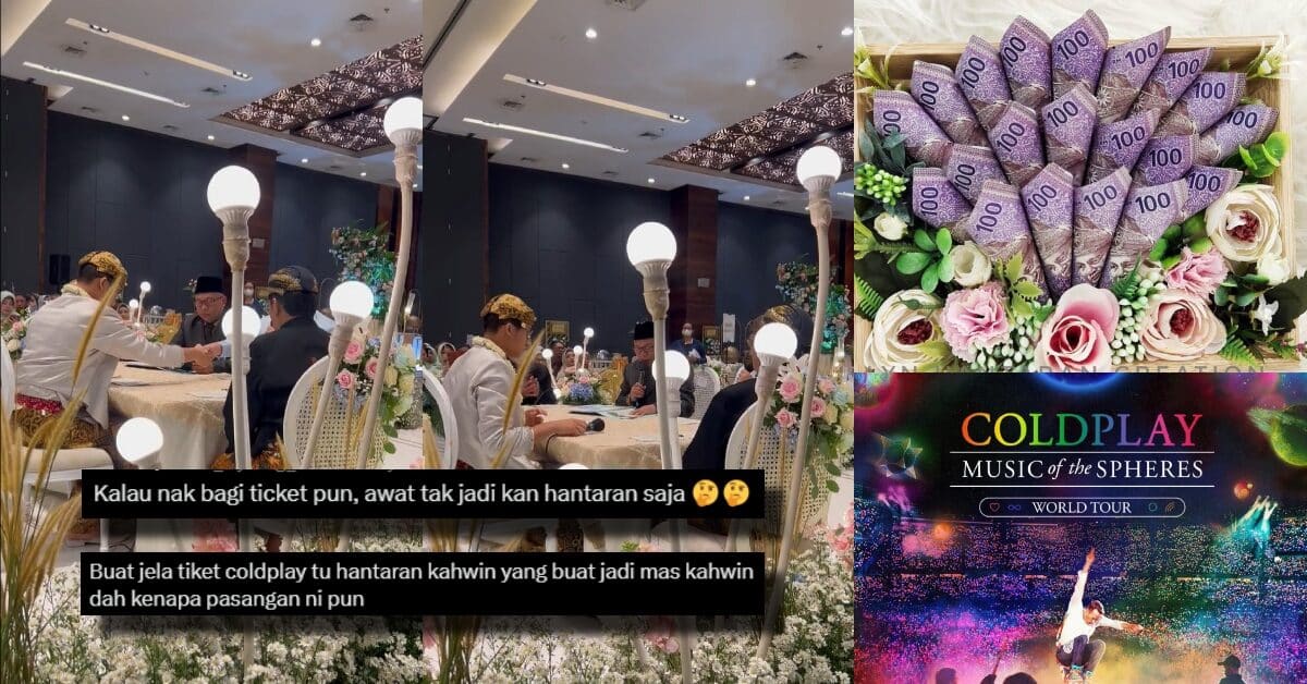 Gunakan Tiket Konsert Coldplay Sebagai Mas Kahwin Tidak Sah, Ini Penjelasan Mufti