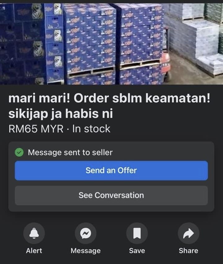 Niat Mahu Beli Beer Untuk Hari Perkahwinan, Malah Kena Kencing Dengan Scammer Di Sabah
