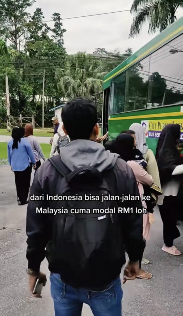 Dari Indonesia Pergi Ke Malaysia, Hanya Modal RM1