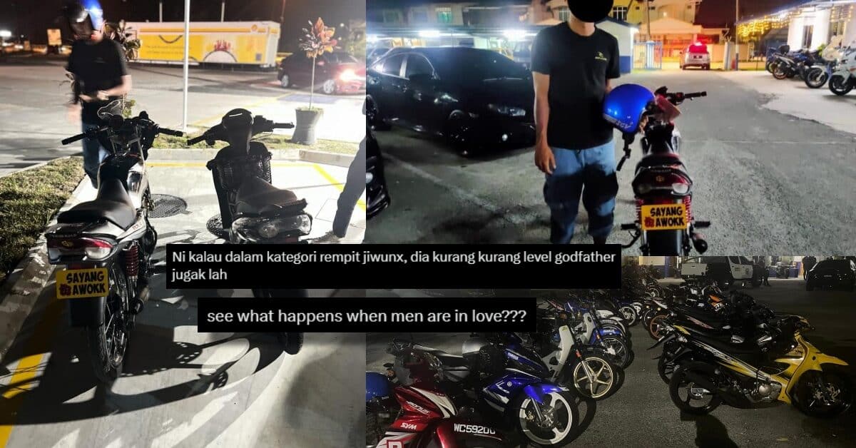 Jadi Bahan Jenaka Netizen, Lelaki Guna Nombor Plat 'Sayang Awok' Ini Ditahan