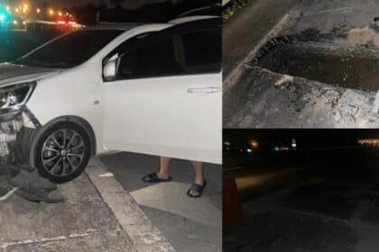 Jalan Gelap Tanpa Lampu Punca Kemalangan, Netizen 'Complain' Jalan Pan Borneo Moyan Berbahaya
