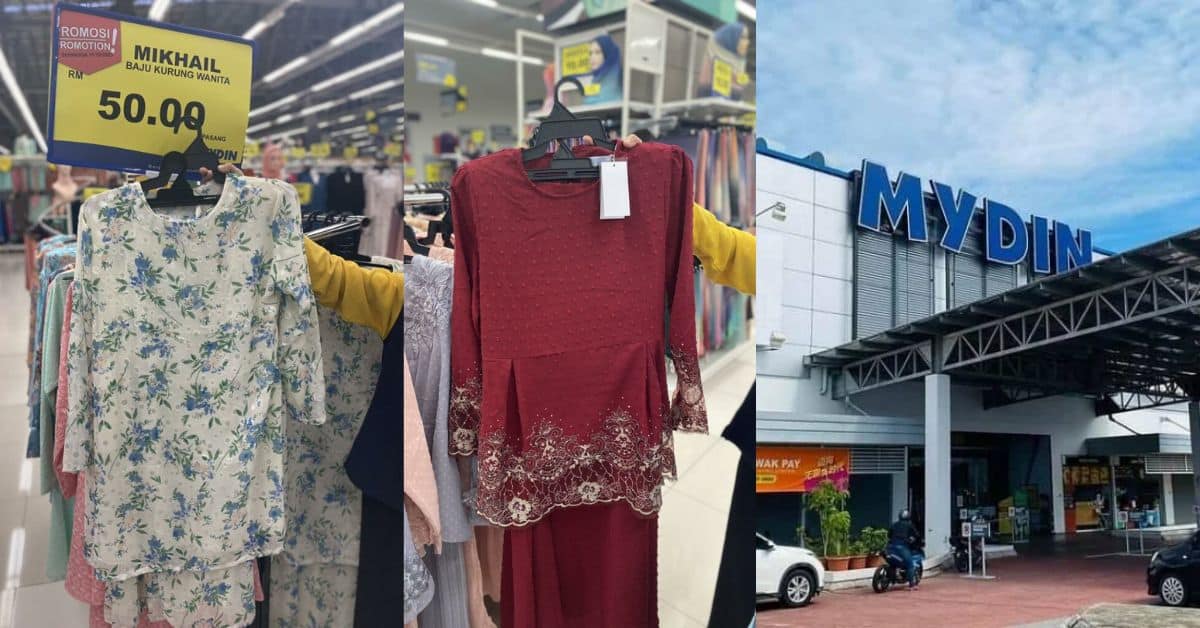 Jualan Baju Kurung Harga RM50, Mydin Vista Tunku Dan Samariang Kini Adakan Promosi