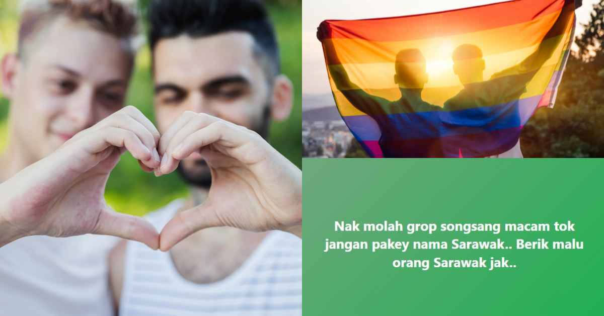 Kantoi Wujudkan Group Terlarang Di Facebook, Netizen Sarawak Sekolahkan Geng-Geng 'Pelangi'