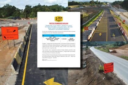 Lebuh Raya Dua Hala Berkembar Jalan Sri Aman-Betong Di Sarawak Telah Dibuka