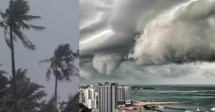 Mulai 5 - 7 Mei, MetMalaysia Keluarkan Amaran Hujan Lebat Dan Angin Kencang Di Sabah Dan Utara Sarawak