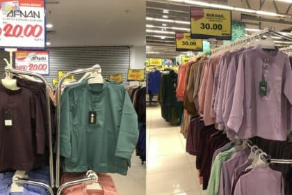 Mydin Openg Tawar Promosi Kaw-Kaw Baju Melayu Dan Kurta Serendah RM20