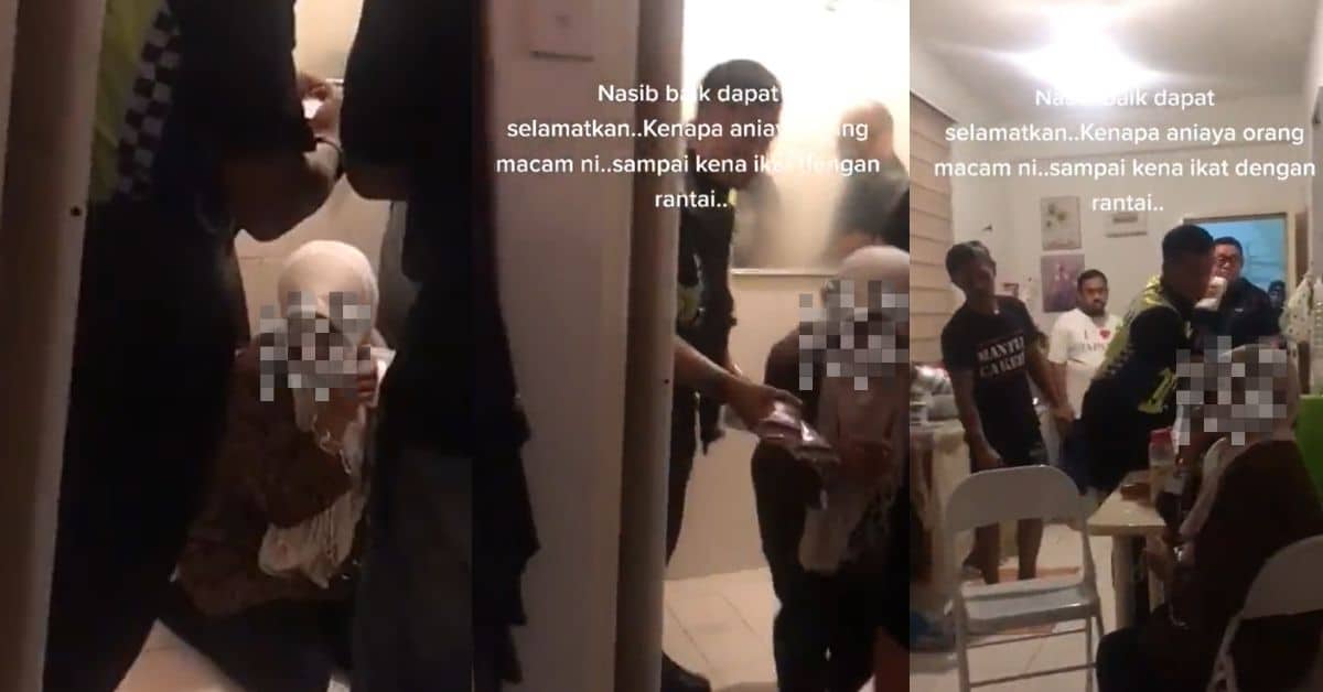 Pembantu Rumah Dirantai Majikan Dalam Tandas, Polis Terpaksa Pecah Masuk Untuk Selamatkan