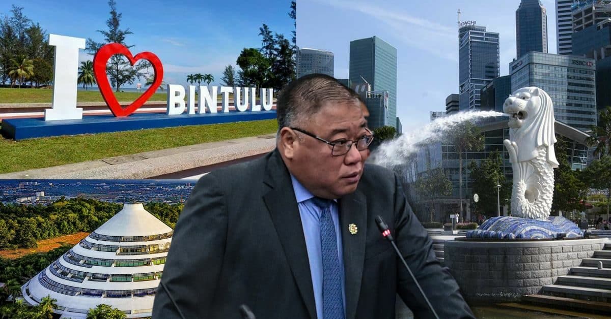 Penerbangan Terus Bintulu-Singapura, Air Asia Bakal Buka Laluan Baharu - Tiong
