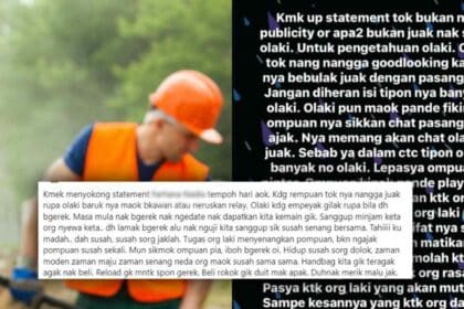 'Perempuan Lebih Memilih Rupa', Perkongsian Wanita Ini Jadi Bualan Netizen Sarawak