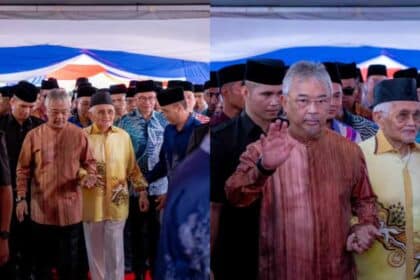 Pimpin Tangan TYT Sarawak, Netizen 'Cair' Lihat Kemesraan YDP Agong