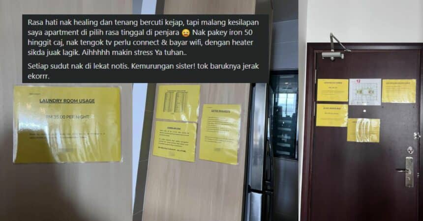 'Rasa Tinggal Di Penjara,' Wanita Kongsi Pengalaman Hampa Bermalam Di Sebuah Apartment Kuching