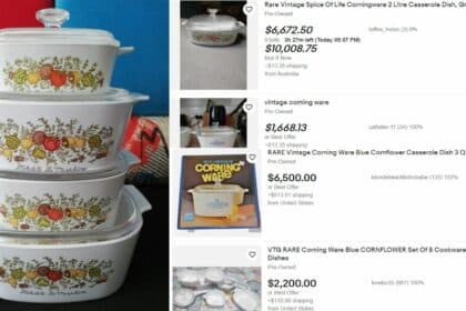 Rebutan 'Collector' Antik Yang Sanggup Bayar Beribu, Set CorningWare Ini Mungkin Ada Di Rumah Anda