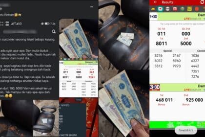 'Rezeki' Dapat Wang Vietnam Dari 'Mombok', Lelaki Sibu Ini Pula Menang 4D Bernilai RM20K