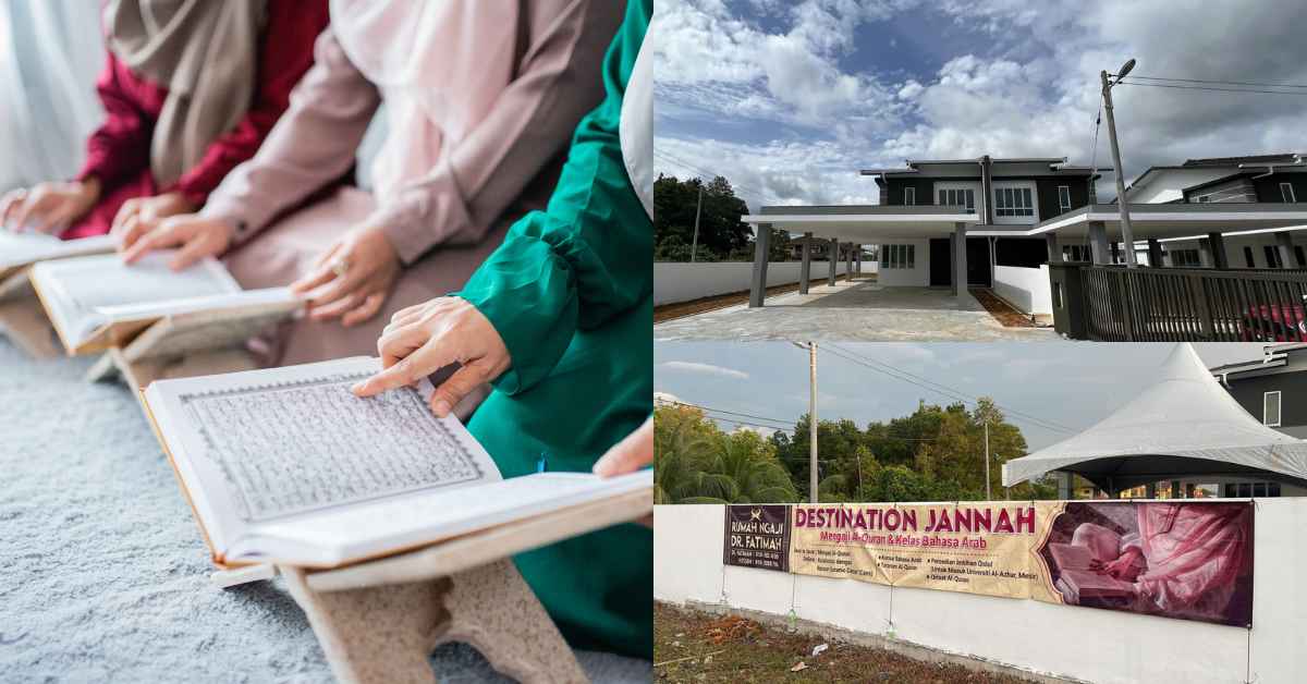 Rumah Teres Dijadikan Rumah Ngaji, Inisiatif Wanita Ini Dapat Pujian Warga Kuching