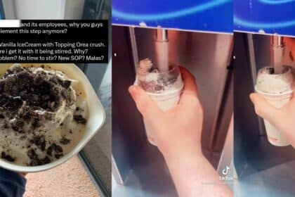 'Saya Baru Tahu,' Video Tunjuk Bagaimana Sepatutnya Aiskrim Restoran Ini Dihidangkan Jadi Perbualan