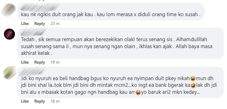 'Perempuan Lebih Memilih Rupa', Perkongsian Wanita Ini Jadi Bualan Netizen Sarawak