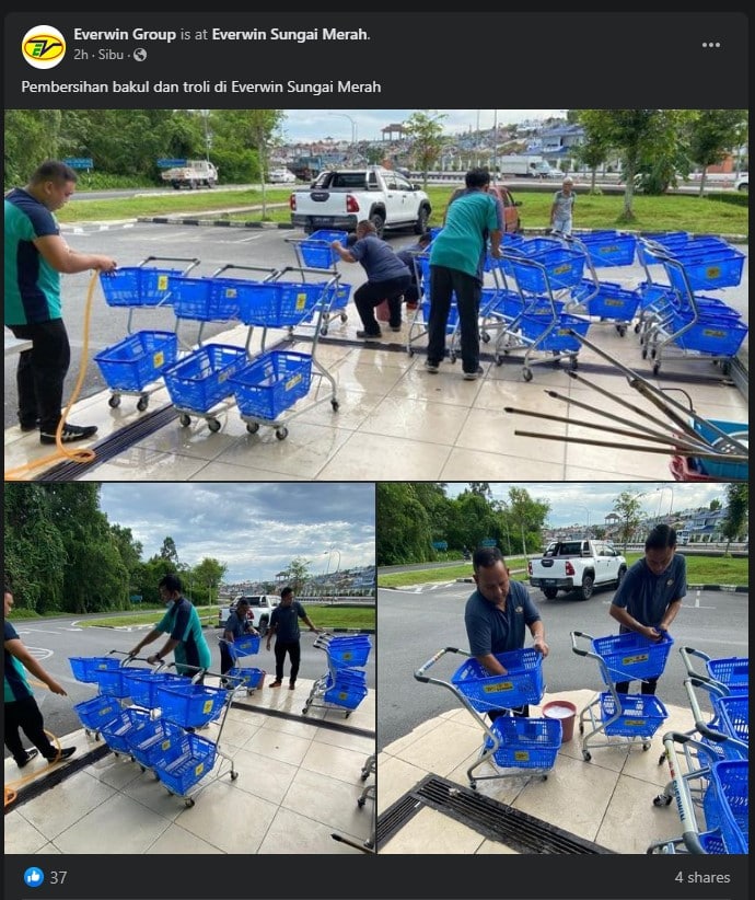 Selamba Bawa Anjing Dalam Troli, Supermarket Di Sibu Ini Ambil Tindakan Serta Merta