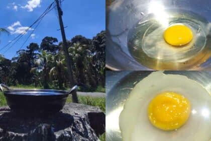 Selamba Masak Telur Bawah Matahari, 'Eksperimen' Wanita Dari Sabah Ini Curi Tumpuan Netizen
