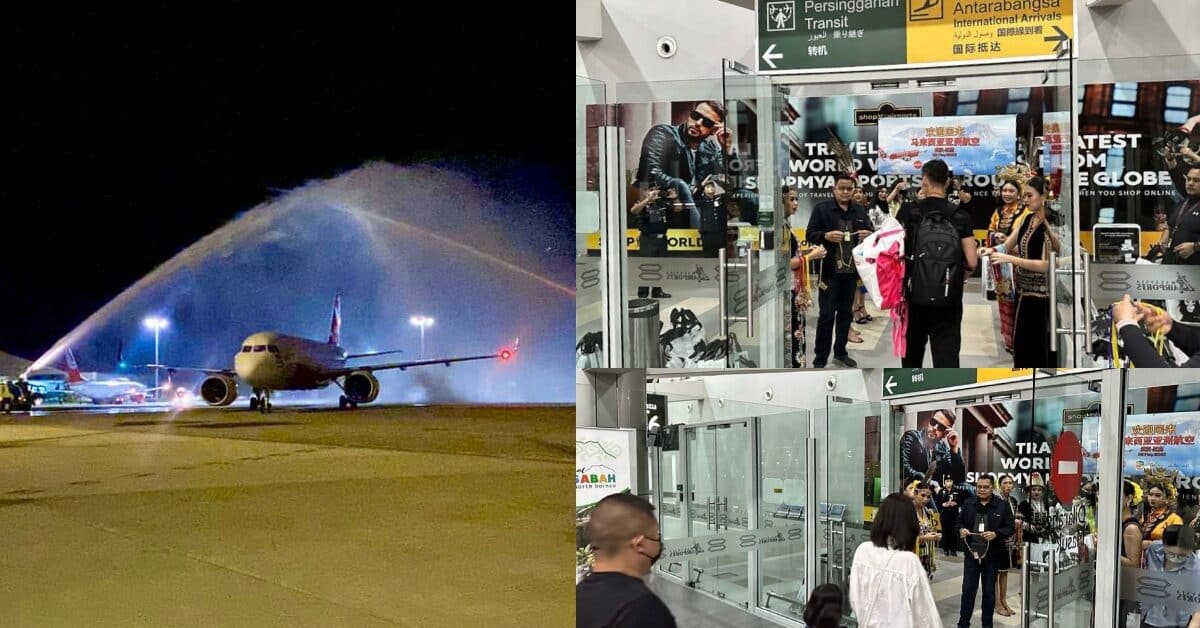 Setelah 2 Tahun Dihentikan, AirAsia Kini Sambung Semula Penerbangan Kota Kinabalu-Wuhan