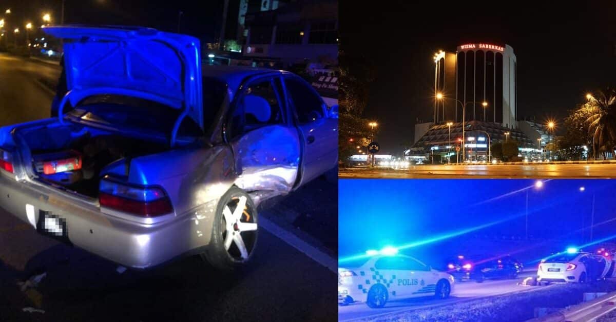 Tanpa Hiraukan Pasangan, Lelaki Larikan Diri Setelah 'Berkejar-Kejaran' Dengan Polis Di Kuching
