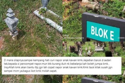 Tergamak Curi 'Napor' Kubur, Warga Kuching Berang Dengan Tindakan Pelaku