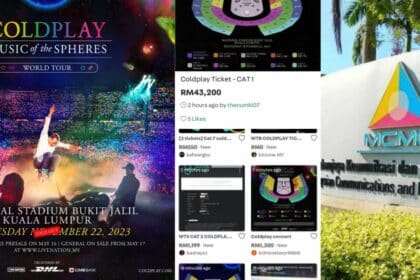 Tiket Coldplay Dijual Semula Pada Harga Tinggi Oleh 'Scalper', SKMM Akan Ambil Tindakan