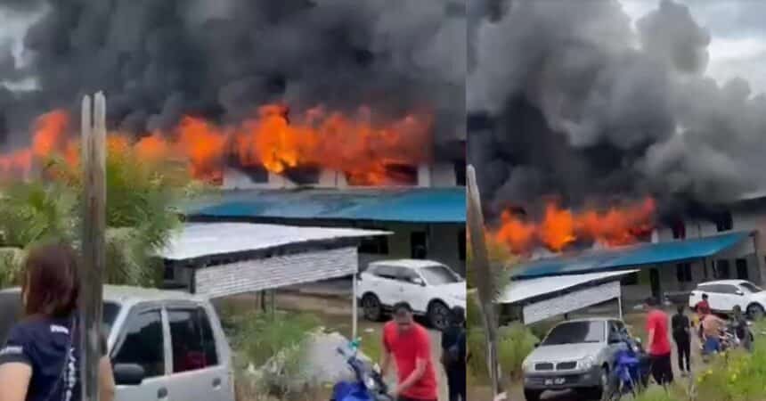 Tragedi Sebelum Gawai, Rumah Panjang Di Sibu Musnah Akibat Kebakaran