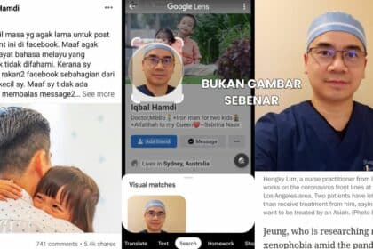 Tular 'Doktor' Kongsi Kisah Sedih Kehilangan Isteri Dan Anak, Disyaki Scammer Kerana Guna Gambar Palsu