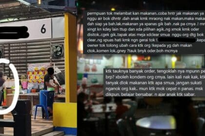 Wanita Ini Tegur Pekerja Lambat Hantar Makanan, Namun Ditegur Balik Netizen Pula