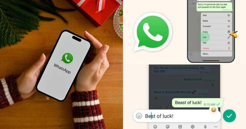 WhatsApp Perkenal Fungsi Baru, Pengguna Boleh 'Edit' Semula Mesej Dihantar