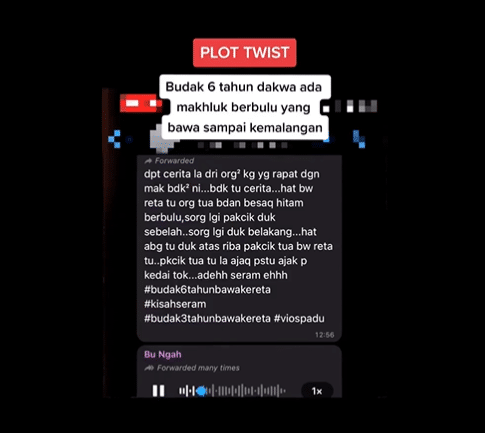 Tular Rakaman Kanak-Kanak 6 Tahun Pandu Vios, Rupanya Ada 'Plot Twist' Mistik