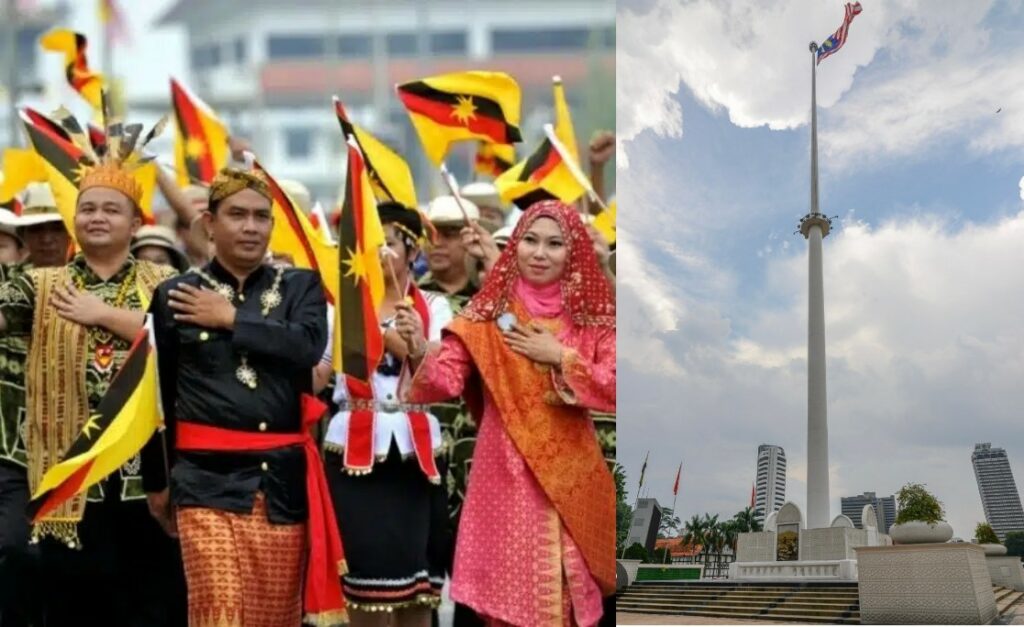 Memegang Rekod Tertinggi Di Malaysia, Projek Tiang Bendera Sarawak Bakal Siap Pada Hujung Tahun Ini