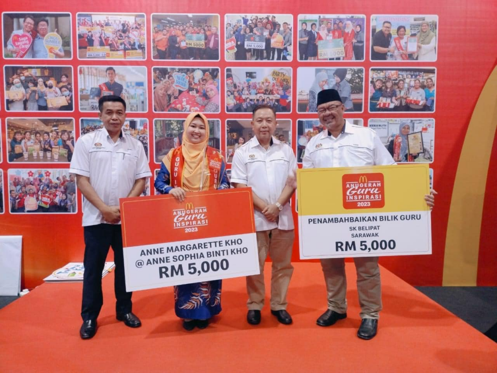 Kongsi Kisah Cikgu Luar Biasa, Tiga Pendidik Dari Sarawak 'Bolot' Anugerah Guru Inspirasi McDonald's