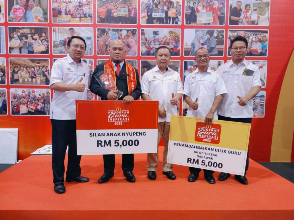 Kongsi Kisah Cikgu Luar Biasa, Tiga Pendidik Dari Sarawak 'Bolot' Anugerah Guru Inspirasi McDonald's